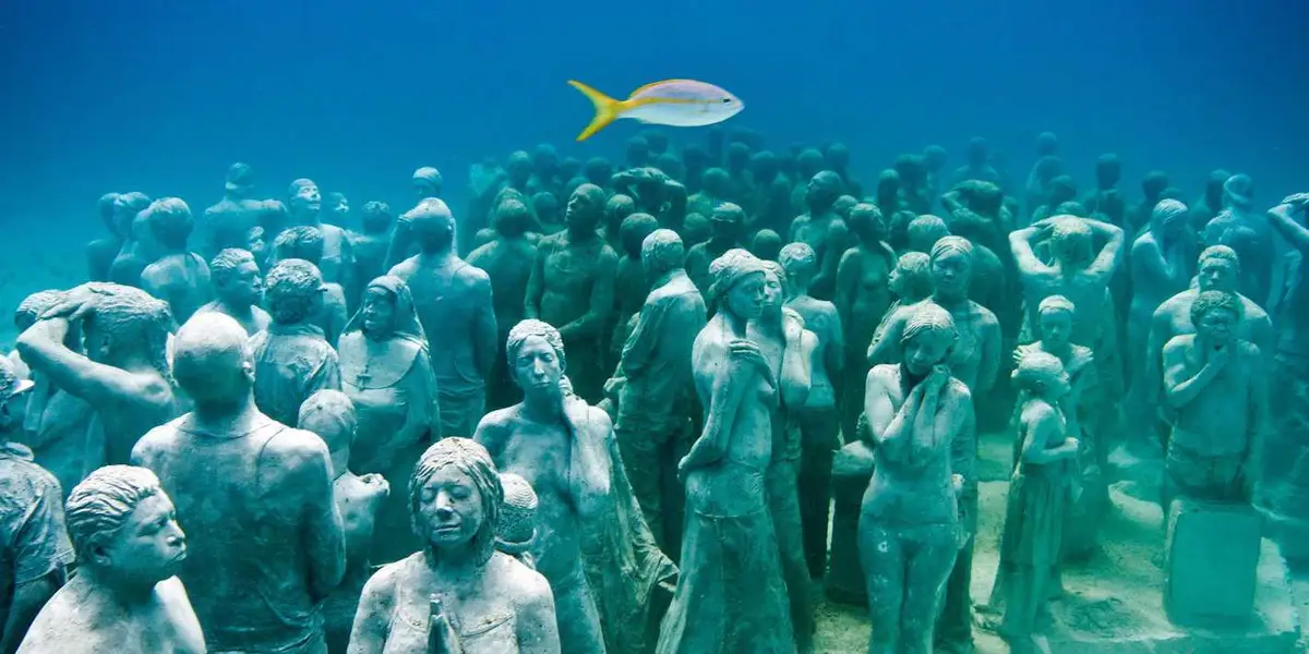 Innovation meets breath taking beauty at the Cancun Underwater Museum