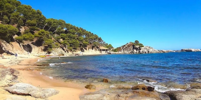 Little Beach between Lloret de mar and Blanes, Girona